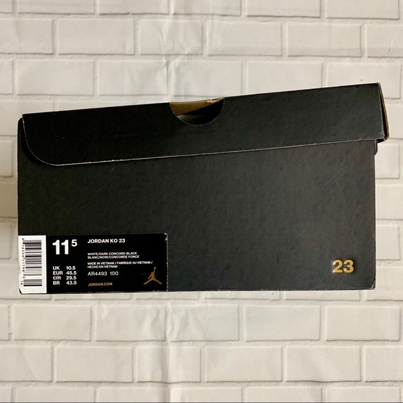 New Men’s Air Jordan KO 23 US 11.5 Concord Sneaker - Picture 6 of 6